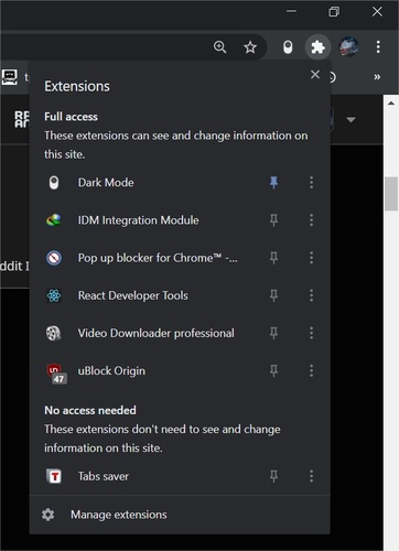 Facebook Black Screen