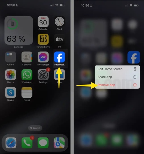 Facebook Black Screen