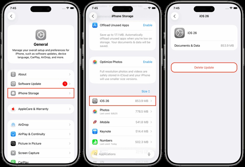 iOS 27 베타 버그