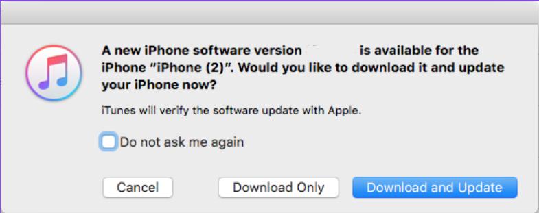 Download and Update on itunes
