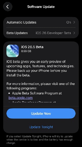 How to Get Ios 26.5