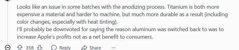 Iphone 17 Pro Cosmic Orange Turning Pink