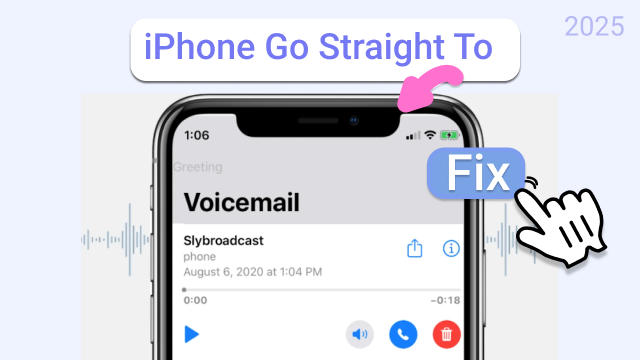iphone go straight to voicemail