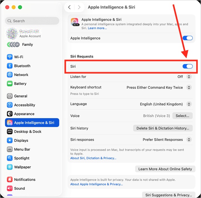 How to Delete Apple Intelligence on Mac