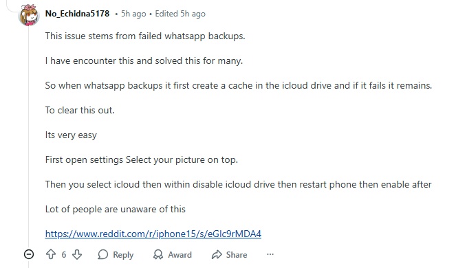 Icloud Drive Taking Up Storage Space