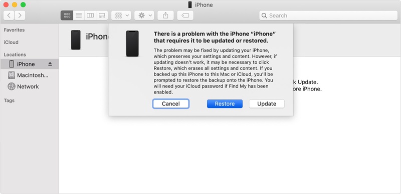 iOS 27 베타 업데이트 후 아이폰이 켜지지 않음