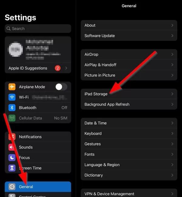 Remove or offload unused apps