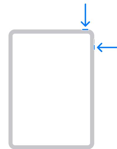 force restart ipad without home button