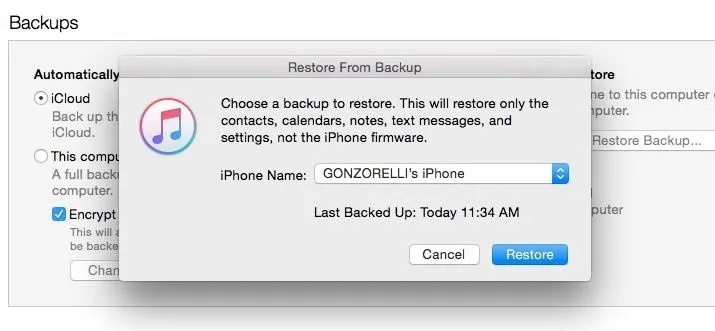 Iphone Restore Error 1109