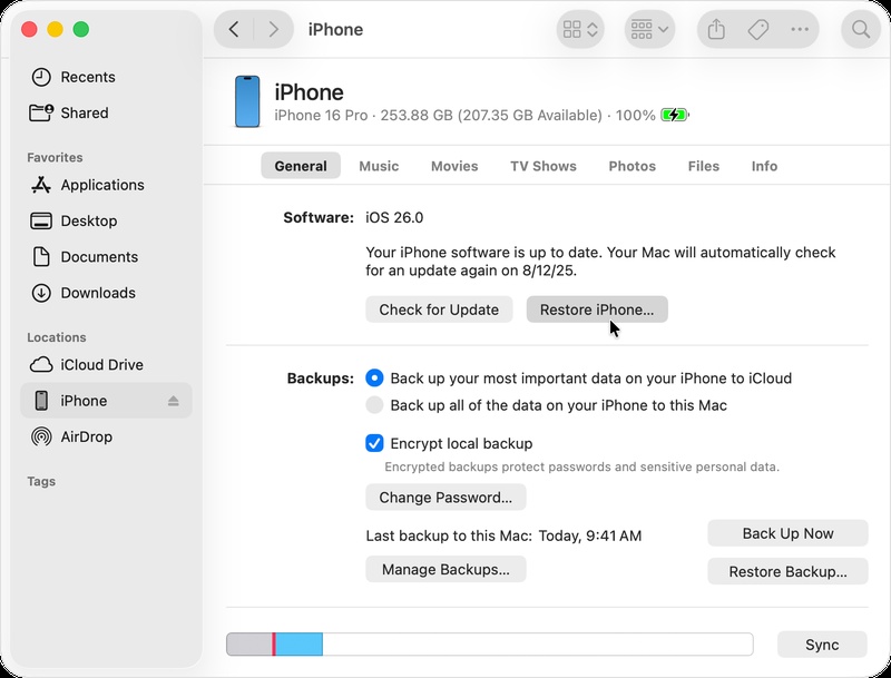 Iphone Messages Black Screen