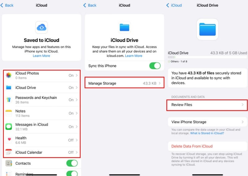 Icloud Drive Taking Up Storage Space