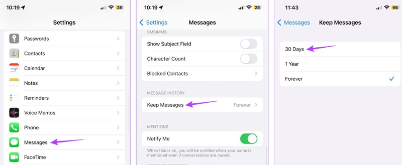 Iphone Messages Black Screen