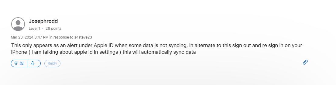 Sign Out of Apple ID on iPhone settings