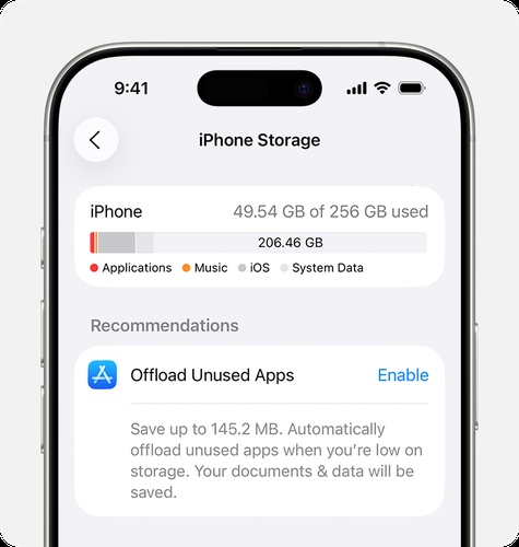 iOS 27 iPhone 儲存空間