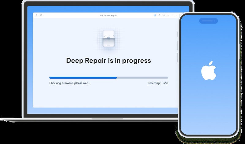 Select Standard Repair for Ios Refresh