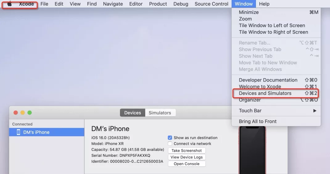 Enable Developer Mode Using Xcode