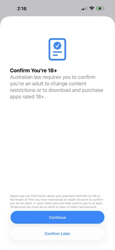 Ios 26.4 Age Verification Uk