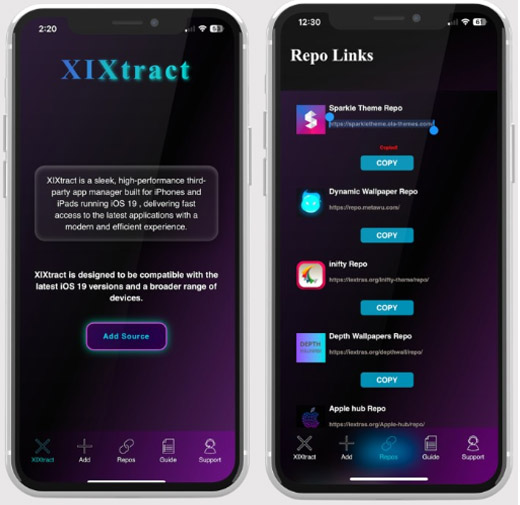 XIXtract jailbreak ios 26