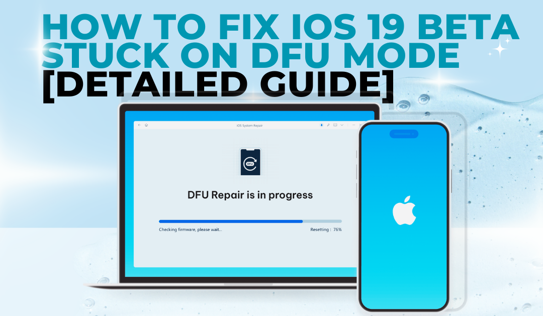 :ios 26 stuck on dfu mode