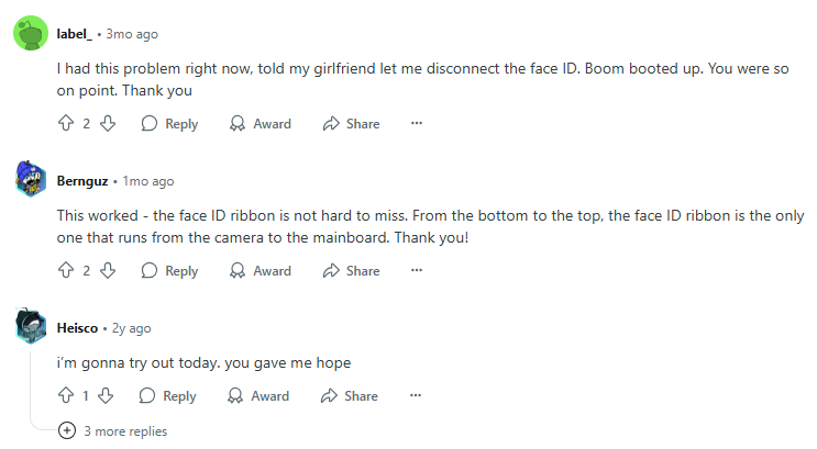 iphone error 4013 solutions from reddit