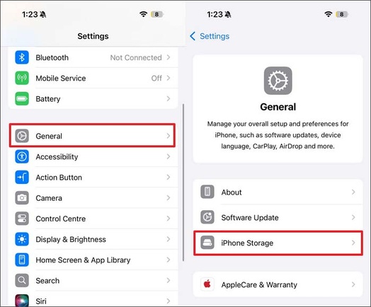 釋放 iPhone 儲存空間