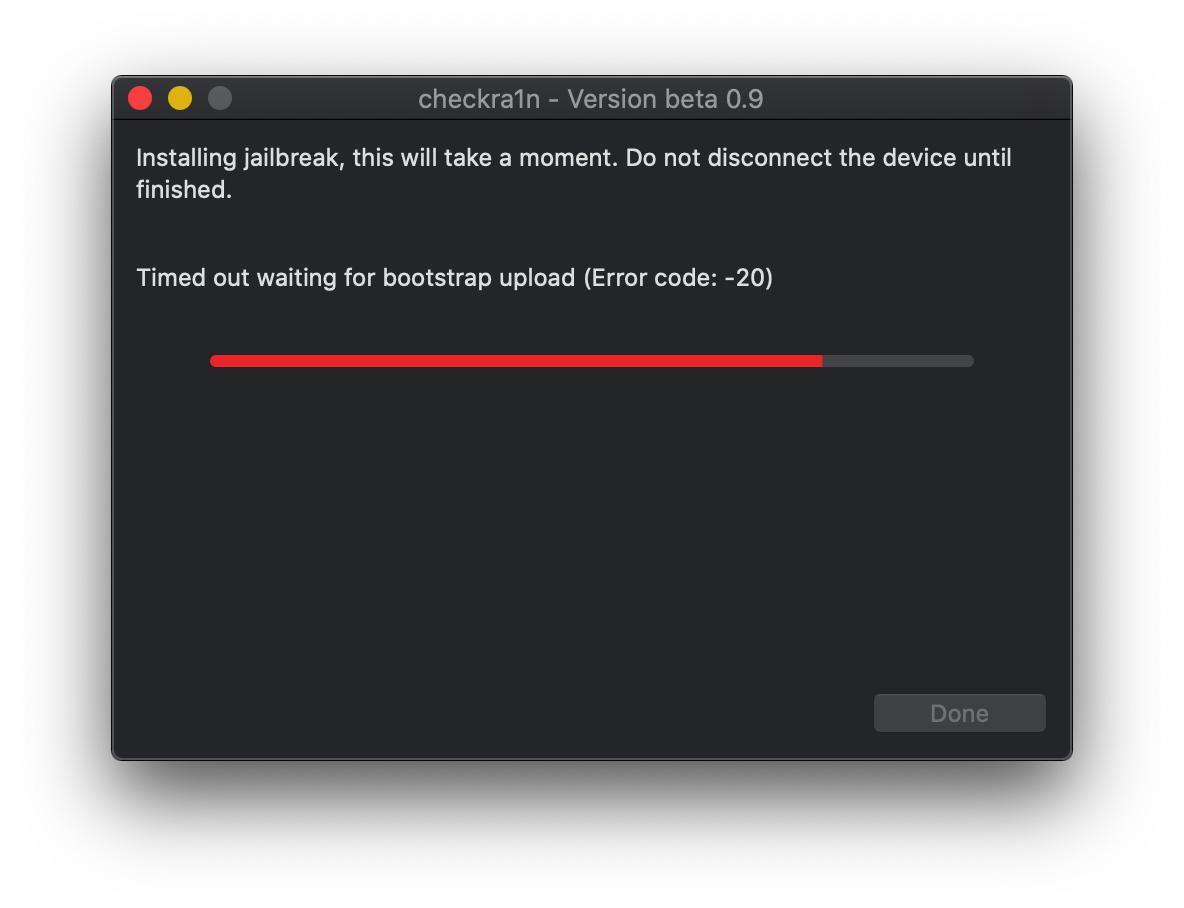 Jailbreak Fails or Stuck on Boot